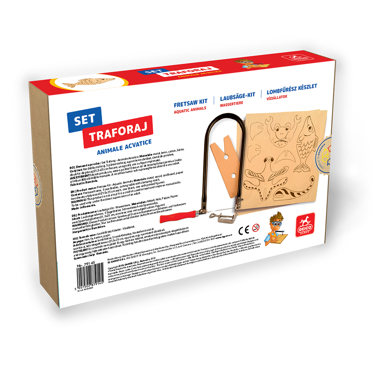 Set Traforaj - Animale Acvatice