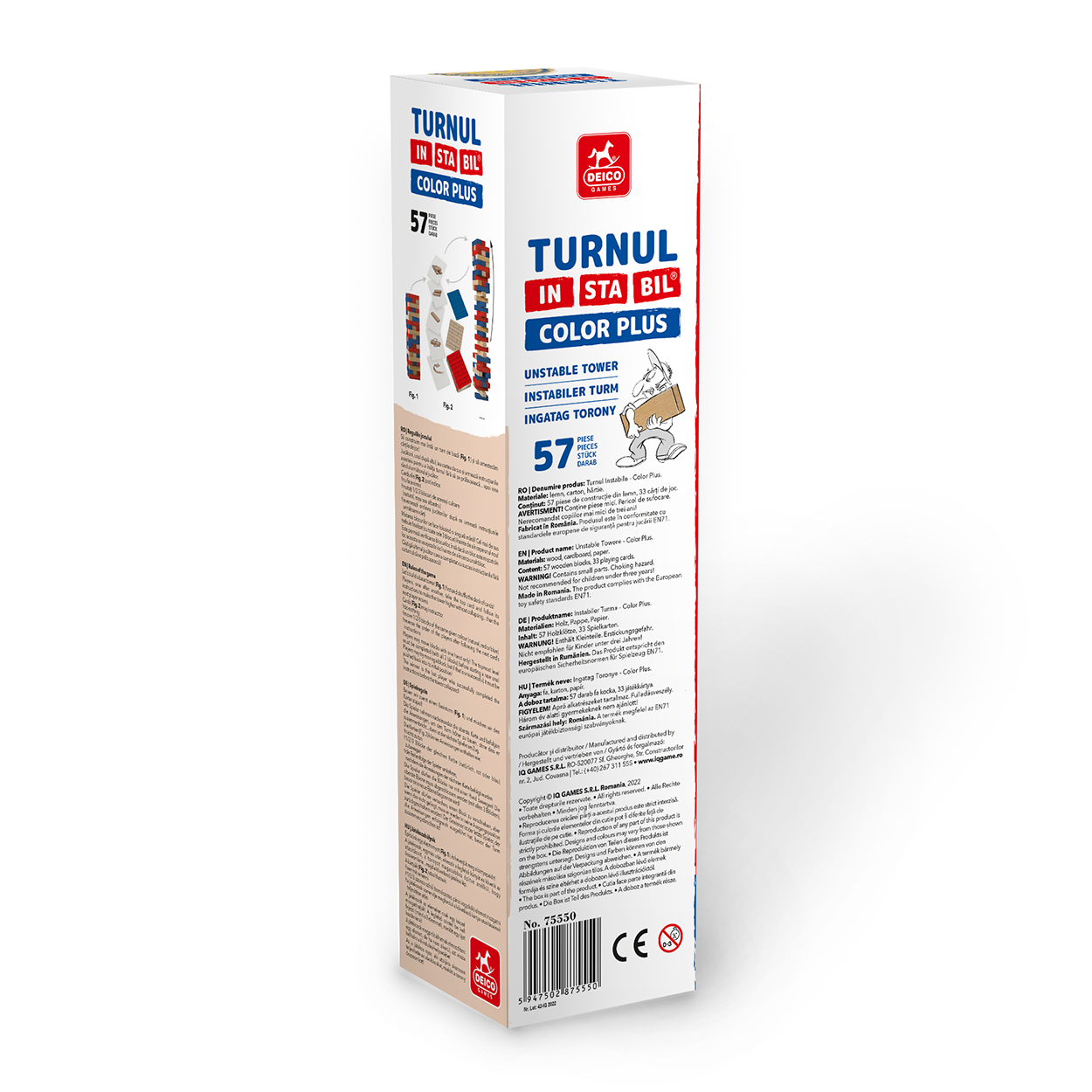 Turnul Instabil® - Color Plus