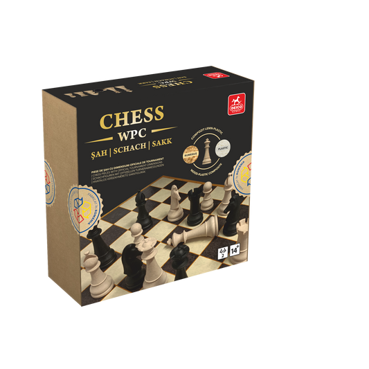 Introducing our Wood-Plastic Composite chess set IQ GAMES