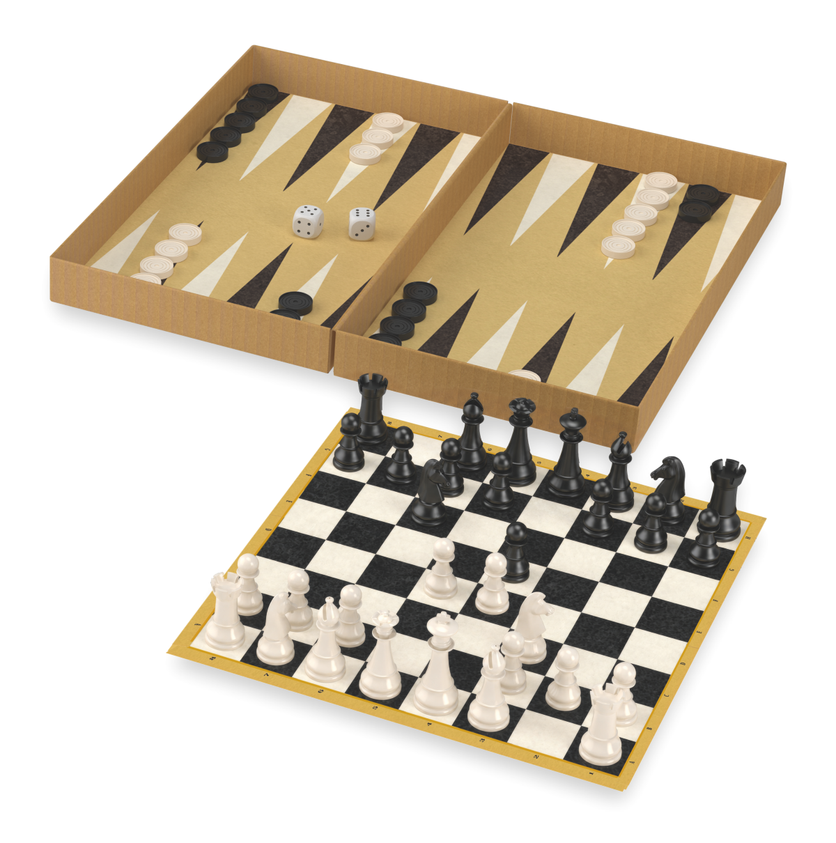 Șah și Table, Rege 8,75 cm