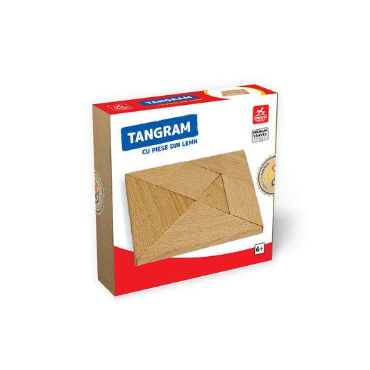 Tangram - With wooden pieces